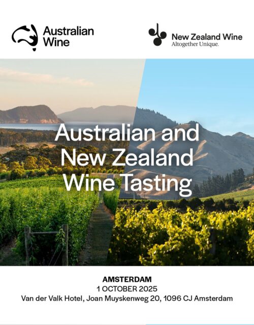 🌟Taste the Stars of the Southern Hemisphere💫
🇦🇺🦘On October 1st, @wineaustralia and @nzwinegrowers join forces for the first time in the Netherlands 🇳🇿🌏
🍷At this exclusive tasting in Amsterdam, wine professionals & winelovers can taste over 350 wines from 80 leading wineries👌🥂
🏨Venue: Hotel van der Valk Amsterdam Amstel 🥂
🕰️ 12.00 - 17.30: B2B tasting (wine trade, press, horeca)💥
⏰ 18.00 - 20.00: tasting also open for winelovers. Admission € 25 excl. reservation costs, with code WINE20LIFE you get a 20% discount 😉
🤗Register for tickets via link in bio 🎟️
#wine #winetasting #amsterdam