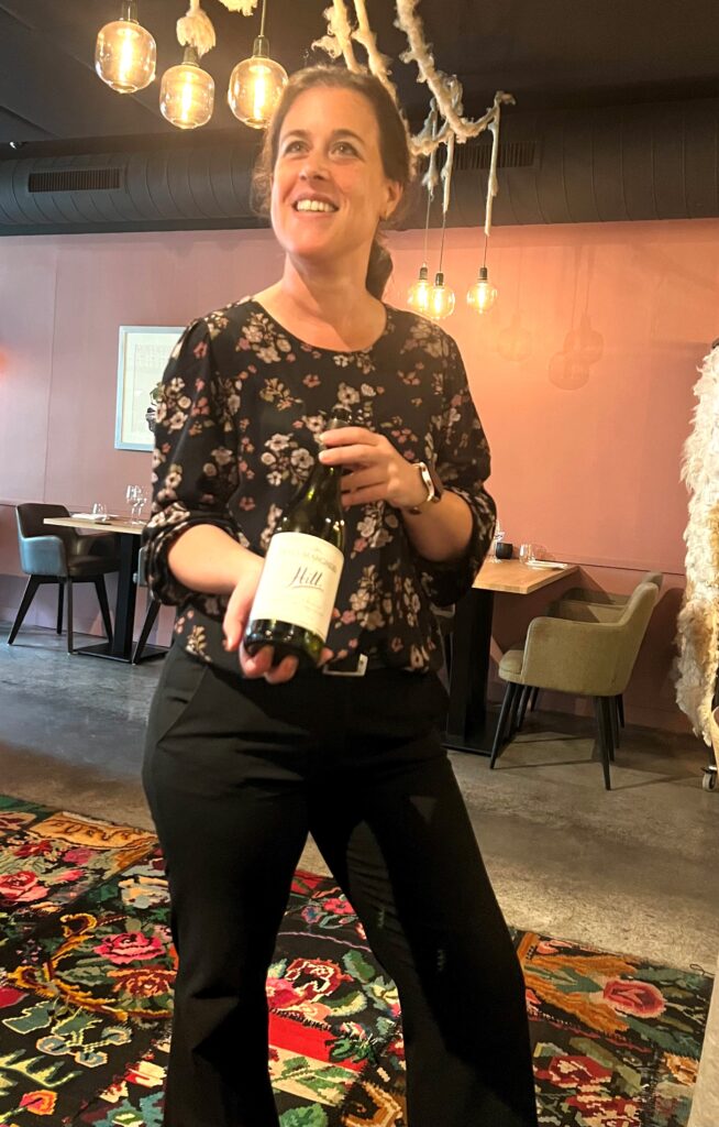 Sommelier Ellis van Eijsden from restaurant Pollevie in Den Bosch