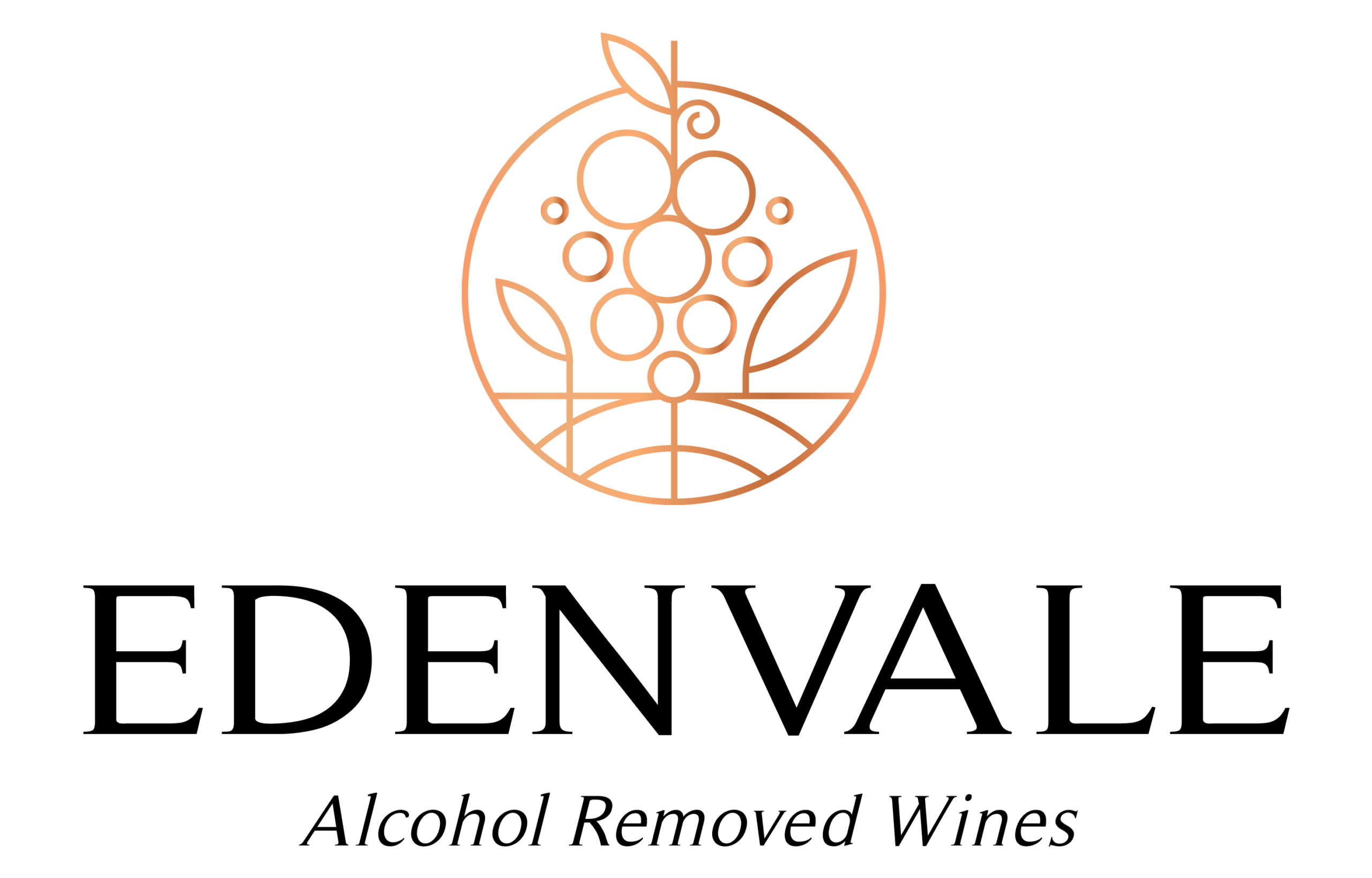 Logo Edenvale alcohol removed wines